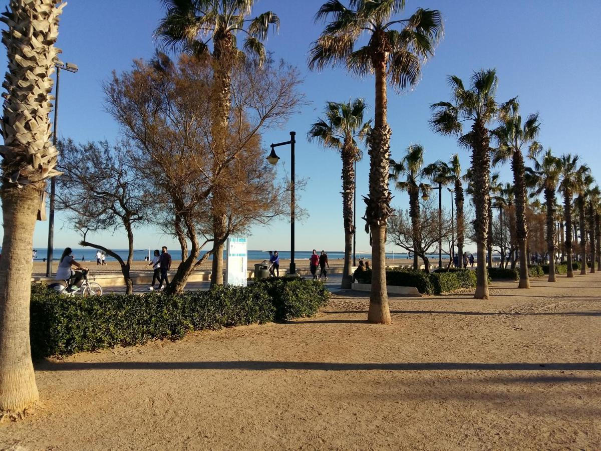 Exclusive 3 Bedroom Beach Apartment Valencia Exterior foto